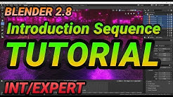 Blender 2.8 | Introduction Scene Tutorial | ADVANCED