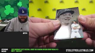 2025 Bowman's Best Baseball Hobby Box Random Division Group Break #12 - Brett