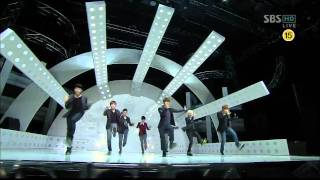 [Sbs인기가요] 슈퍼주니어 - A - Cha 111009