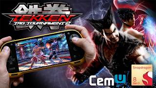 Tekken Tag Tournament 2 Wii U Emulation on Android | Cemu 0.5 | Konkr Pocket Fit G3 Gen3