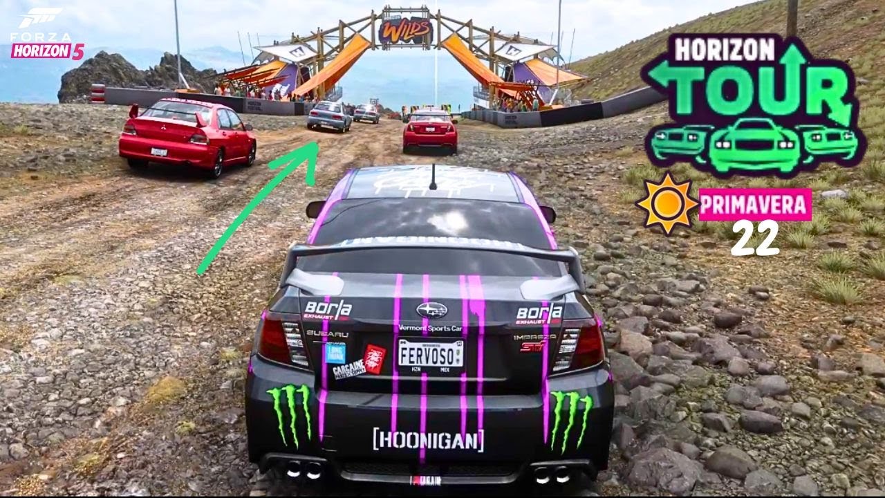FH5 HORIZON TOUR MULTIPLAYER TEMPORADA PRIMAVERA Update 22 Upgrade