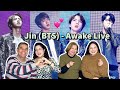 Jin (BTS) Awake Letra en Español y Live Performance 💕✨ | Reacción en Familia!! 😍