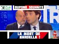 Dupond souhaite la mort de bardella  ericdupondmoretti insulte jordanbardella benjaminduhamel