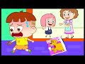 Usha, Clean Your Room or You Can&#39;t Use The Ipad - Learn Good Habits for kids | Uri Cartoon