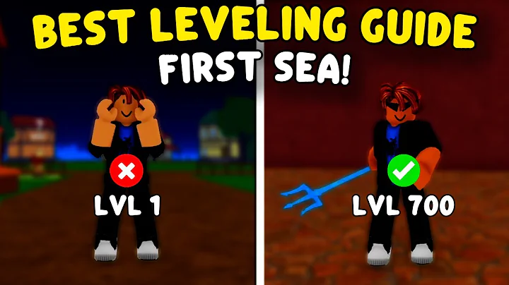 Best Leveling Guide For First Sea! | BloxFruits (Update 27)