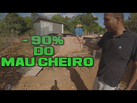 COMO ELIMINAR O MAU CHEIRO DO CHIQUEIRO !