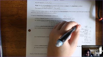 Finding domain Symbolically