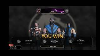 Hellspawn Tower level 25 to 30 Mortal Kombat with only Sub-Zero character #mk11 #subzero #hellspawn