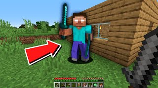 😱 Minecraft mas o HEROBRINE NOS PERSEGUE (DESAFIO: 3 CAÇADORES vs