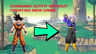 DBU | Changing outfit whithout creating new game