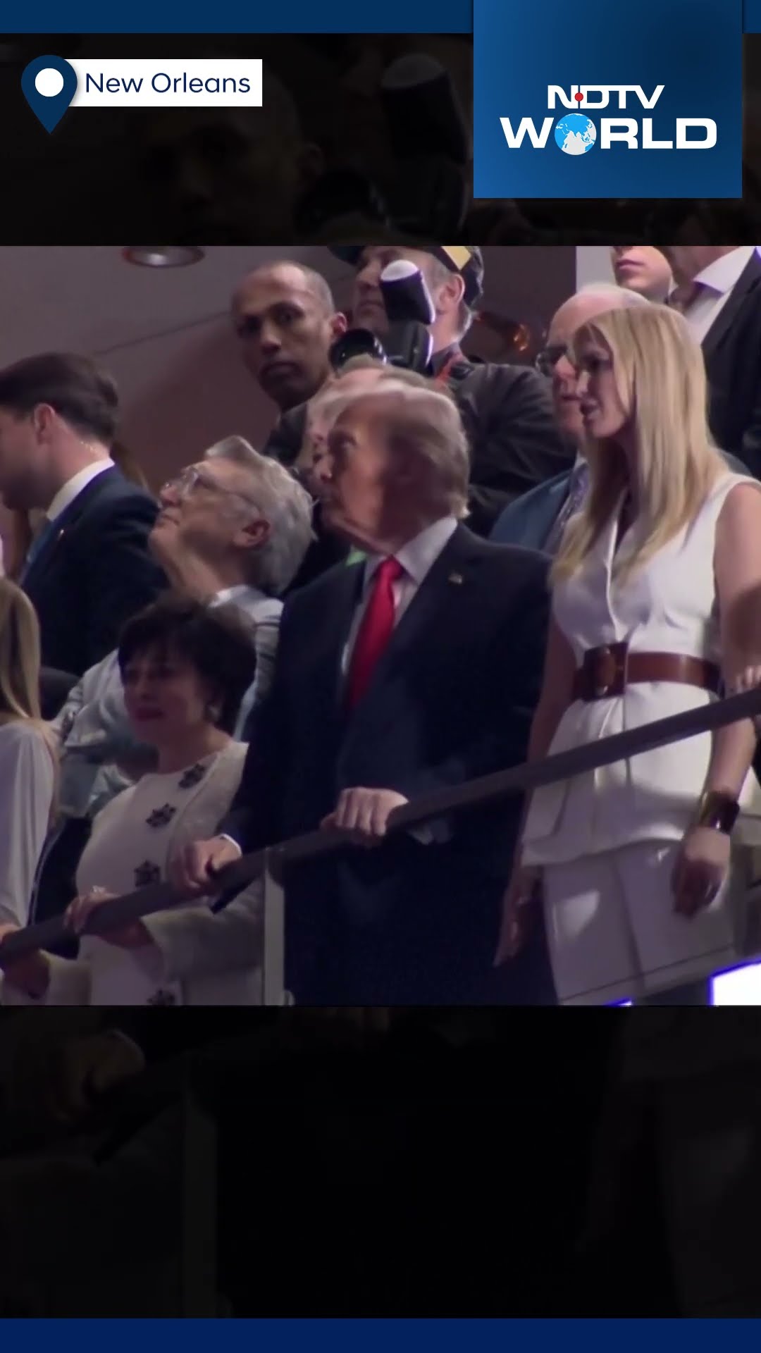 Trump At Super Bowl | A Presidential First: Trump At The Super Bowl