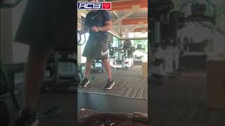 Cable Ipsilateral Split Stance Rotational Row in Triangle