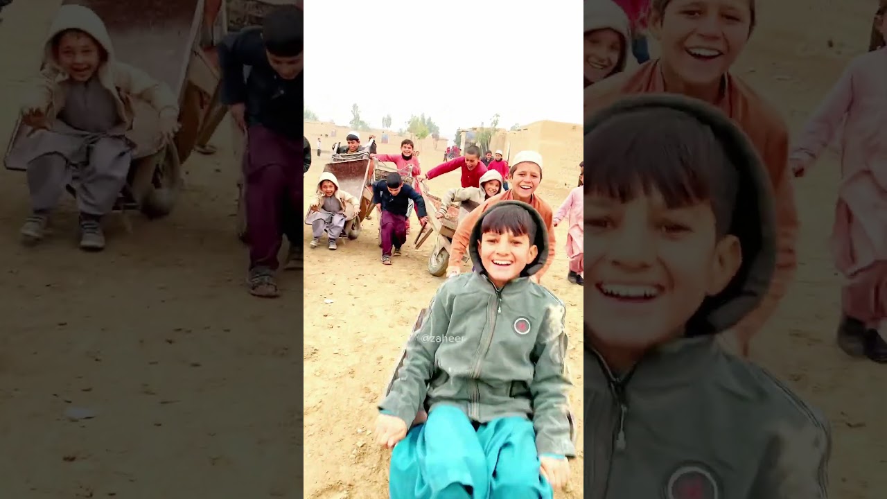 Handcar gangs | cute and naughty children | Afghan children | Afghanistan