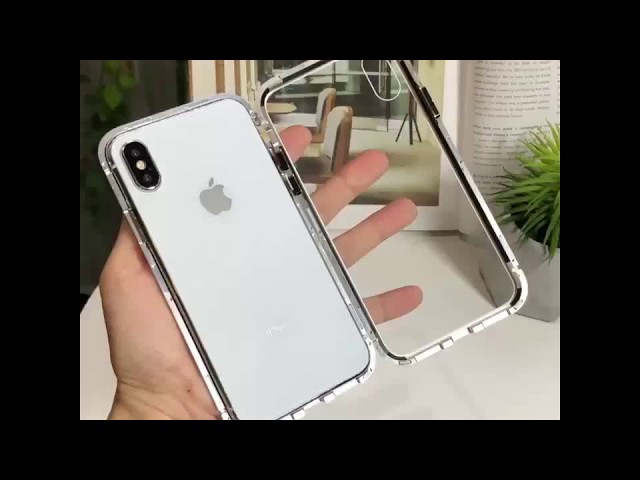 Ốp Lưng iPhone X Likgus Magnet Viền Hít Nam Châm Siêu Hot