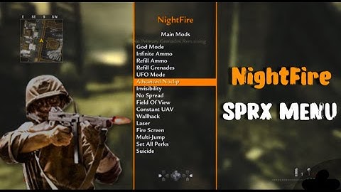 [PS3/CFW/WAW/1.07] NightFire *New UPDATE* All Client / Non-Host & Pre-Game Mod Menu