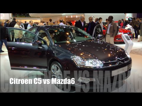 Citroen C5 2015 Vs Mazda6 2015 - Youtube