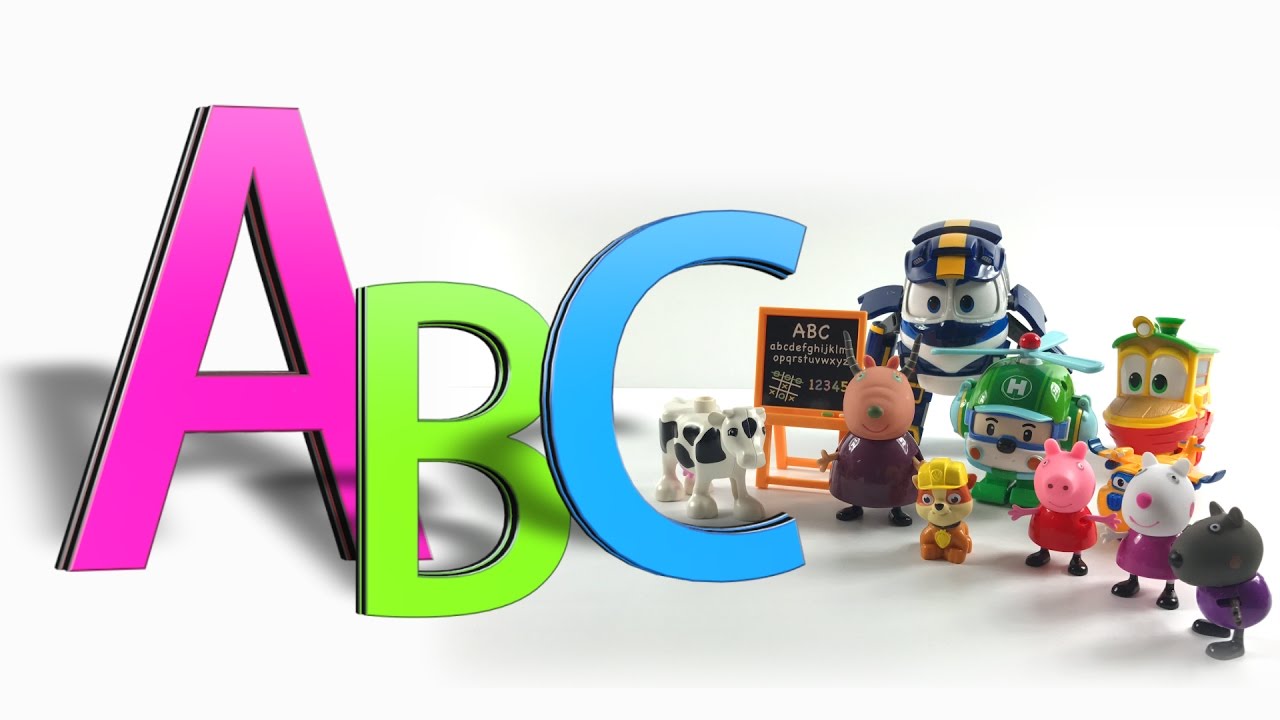 Learning with Toys Ep03 The Alphabet Song (ABC song) - YouTube