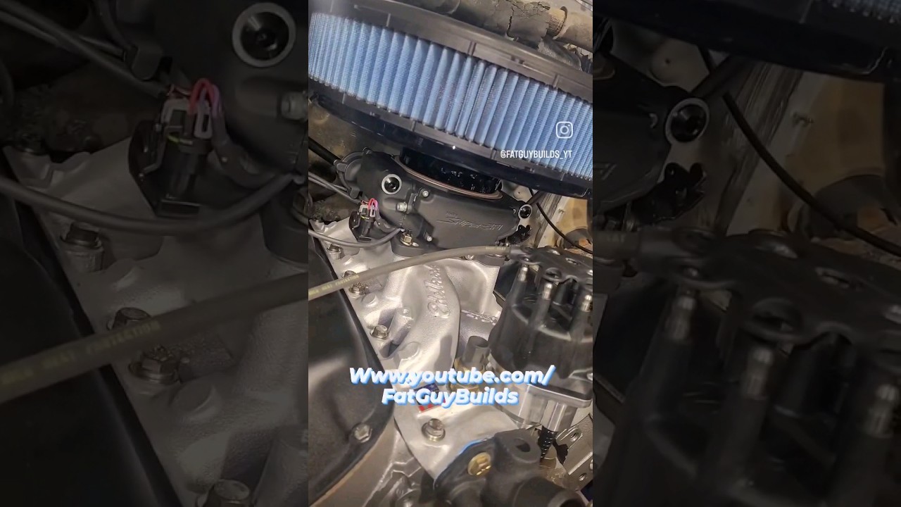 Sexy air filter with velocity stack built in!  