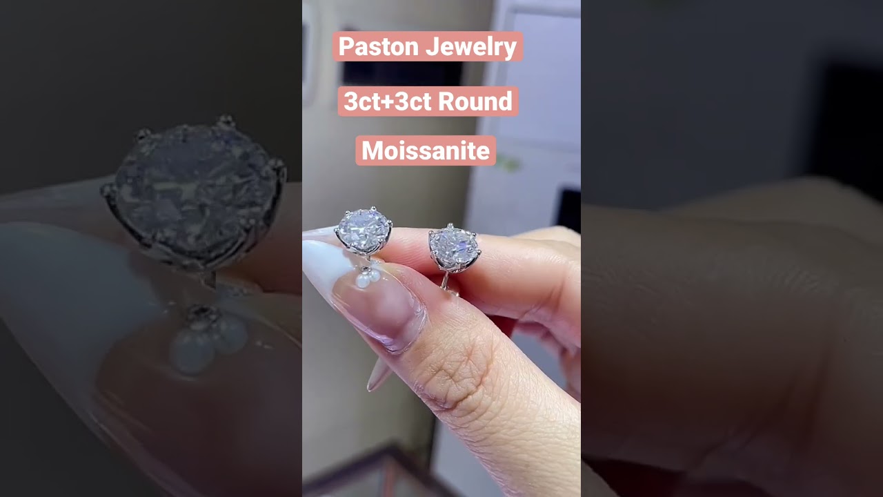 Paston Jewelry - Custom 10K Gold Earrings Stud 