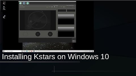 Ekos Kstars Win10 Installation for use with Ekos/Indi Raspberry Pi