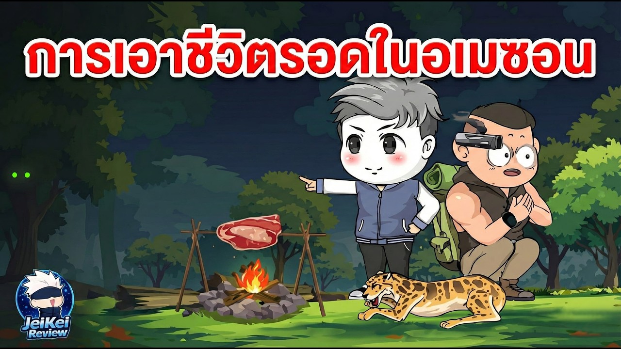 [Full ยาว] เอาชีวิตรอดสุดเดือดในป่าแอมะซอน: มหากาพย์คนชนสัตว์ร้าย | JeiKei Review