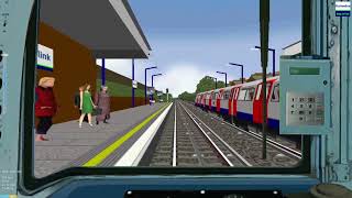 OpenBVE Bakerloo Line: Queen's Park - Harrow & Wealdstone