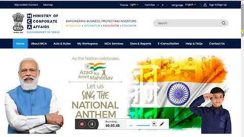 How to Check the "Status of DIR-3 KYC" on the MCA portal by CS Manisha Sharma