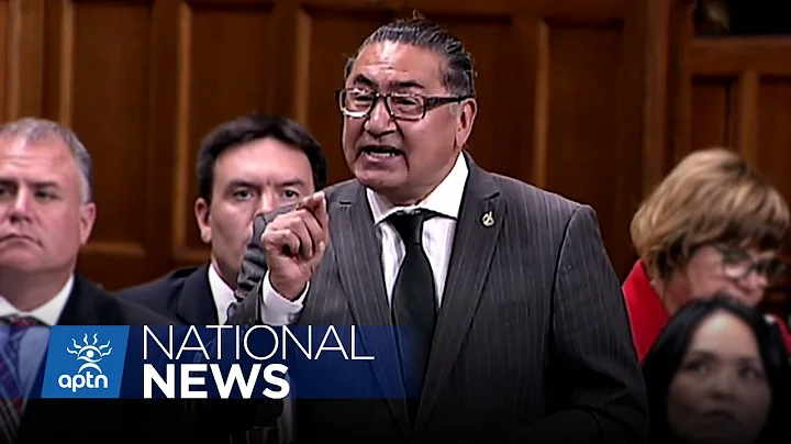 Cree NDP MP Romeo Saganash questions Prime Minister Justin Trudeau | APTN News