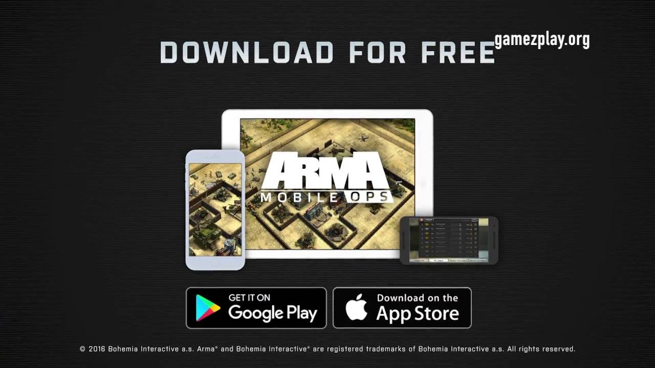 We've just released Arma Mobile Ops – get it now for free!