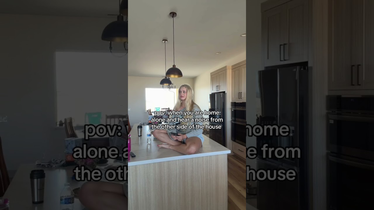 what was that😀 #foryou #relatable #homealone #noise #scared