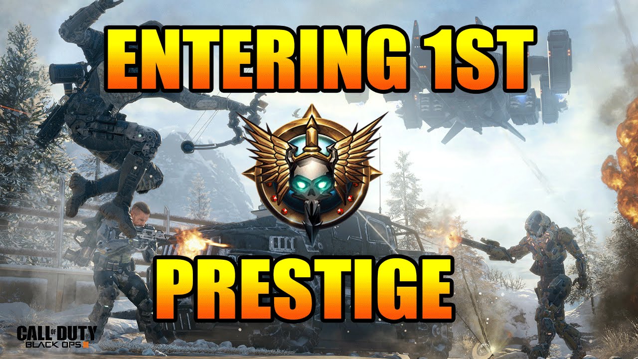 BLACK OPS 3 - ENTERING FIRST PRESTIGE! (Race to Master Prestige)