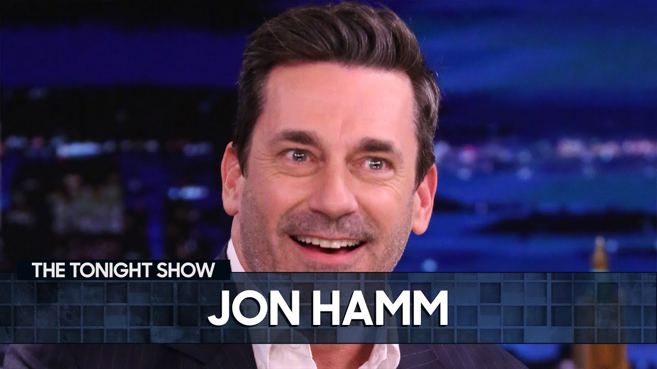 Jon Hamm Met Tom Cruise and His Mom at Jimmy Kimmel's Football Watch Party | The Tonight Show