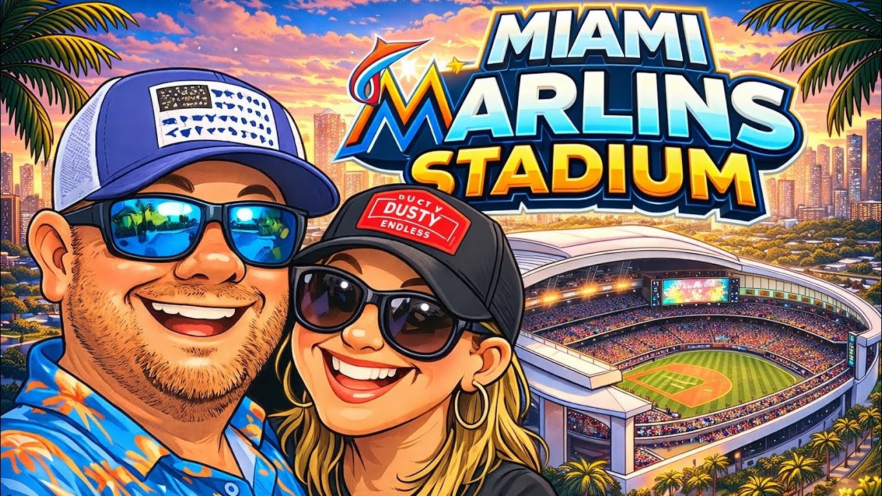 Miami & Loan Depot park-Miami Marlins Stadium... #travel #rvlife 