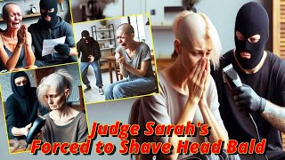 Haircut Stories - Judge Sarah's Forced to Shave Head Bald  : headshave buzz cut bald