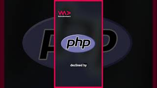 Why has PHP usage declined by 40% in the last two years?