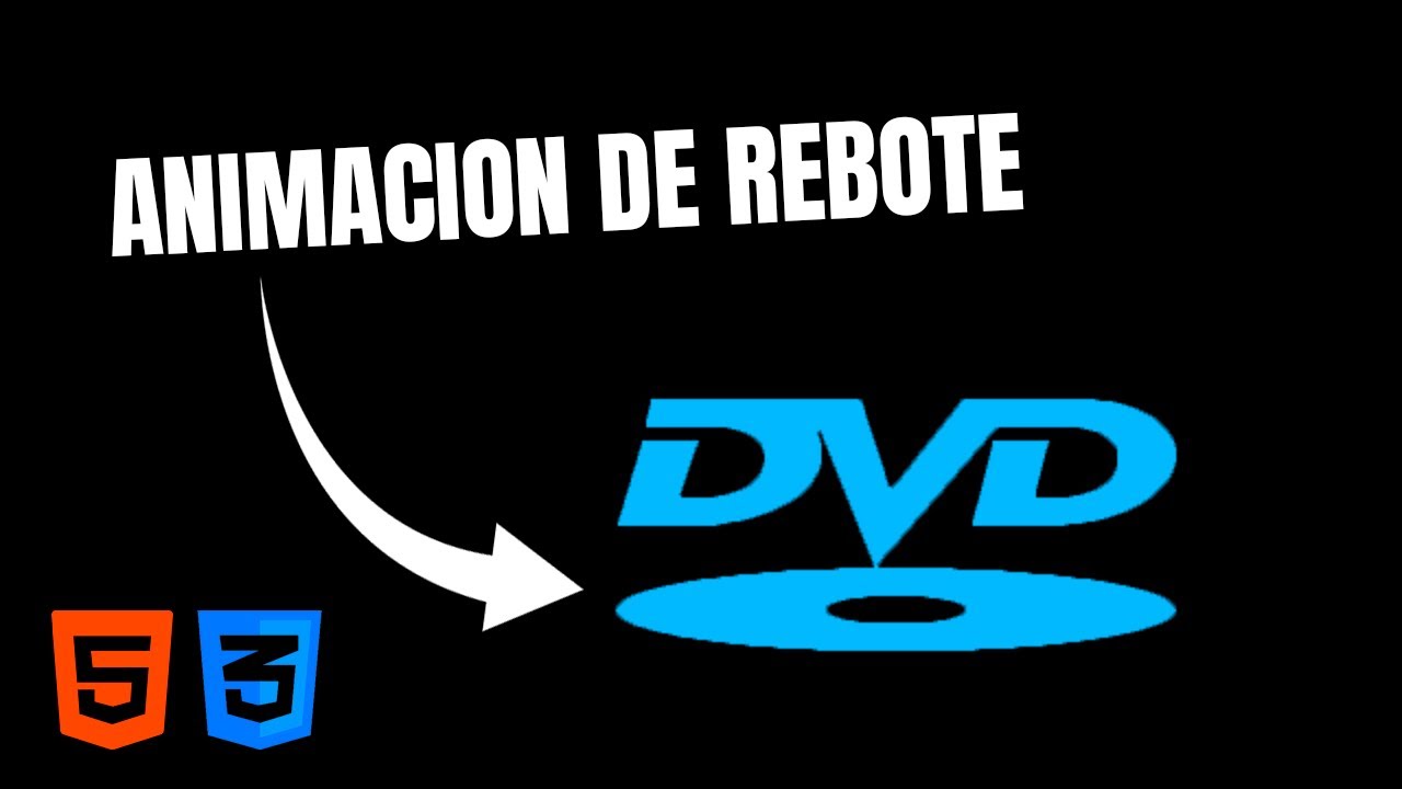 Como hacer la Animación de DVD con HTML y CSS 🤔⚡ - YouTube