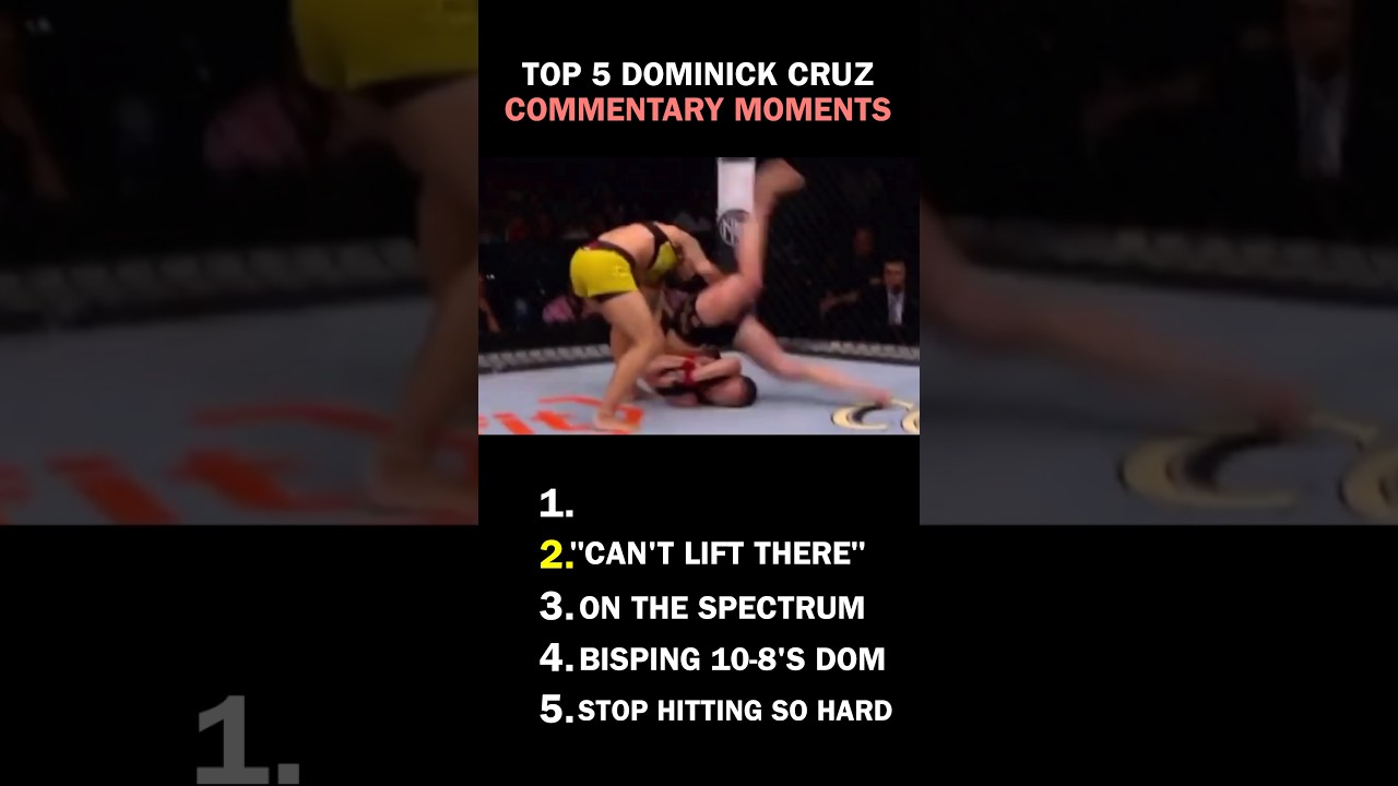 5 лучших моментов комментариев Доминика Круза 