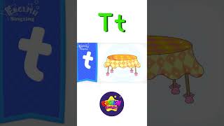 T Phonics - Letter T - Alphabet song | Learn phonics for kids #shorts