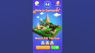 Hole.io Gameplay #shorts #trending #holeio