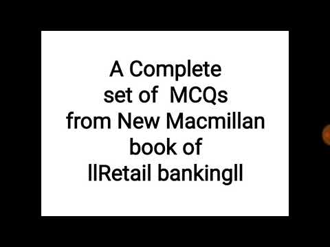 CAIIB || RETAIL BANKING || All MCQ given in RETAIL BANKING BOOK