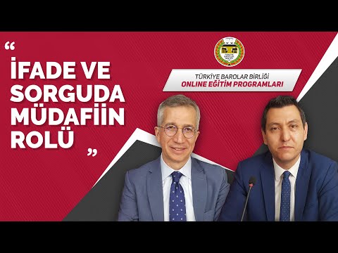 İfade ve Sorguda Müdafiin Rolü