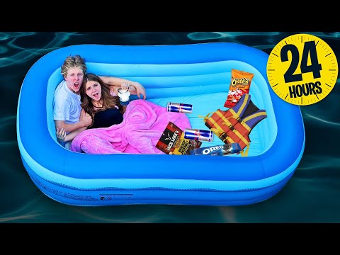 LAST TO LEAVE THE POOL WINS **Overnight Challenge** |Lev Cameron