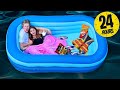 LAST TO LEAVE THE POOL WINS **Overnight Challenge** |Lev Cameron