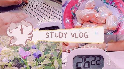 [ STUDY VLOG ] #5 - MỘT NGÀY ÔN THI CỦA SINH VIÊN ĐẠI HỌC //