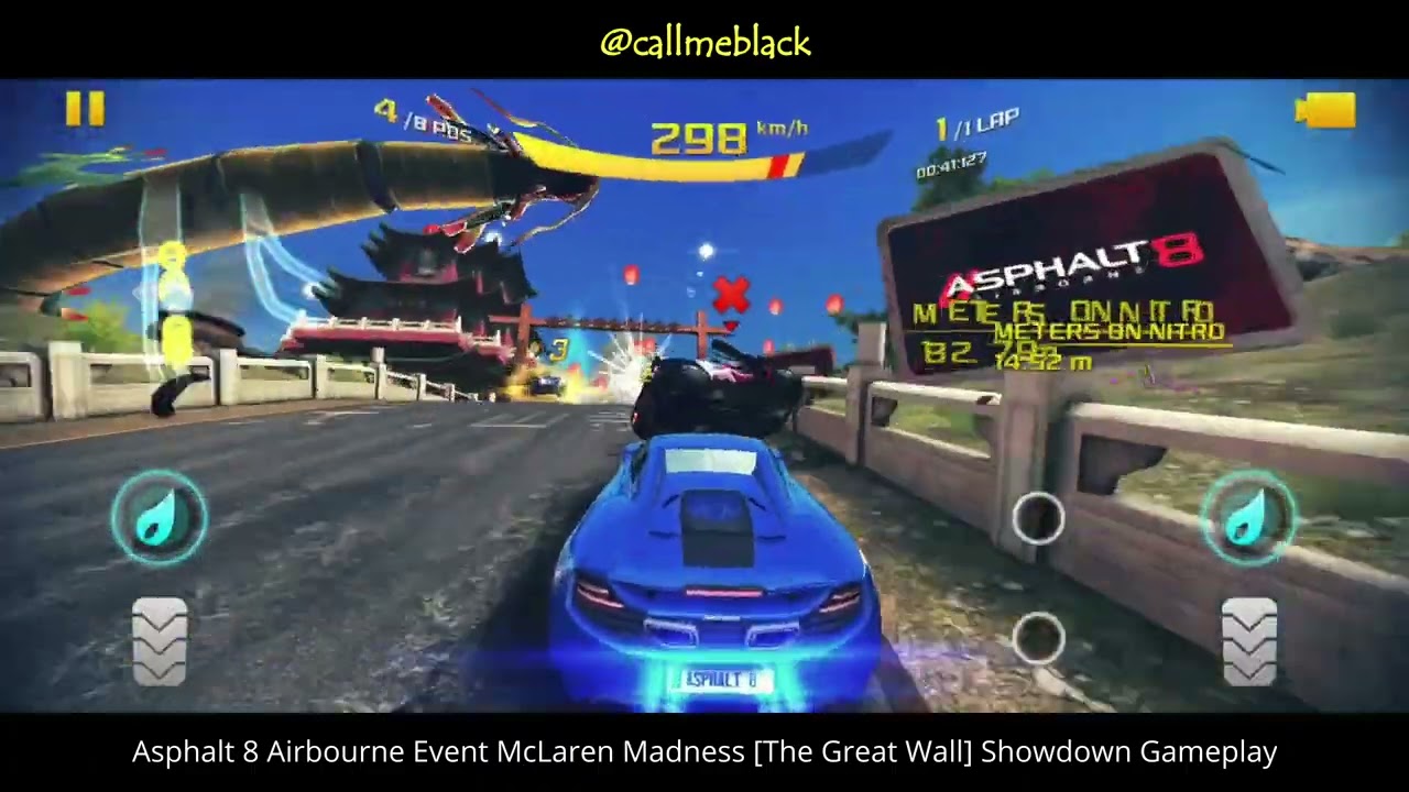 Asphalt 8 Airborne Event McLaren Madness The Great Wall Showdown Gameplay 