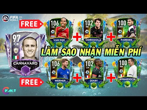 LÀM SAO NHẬN FREE NHIỀU CẦU THỦ SỰ KIỆN "SUMMER CELEBRATION"《FIFA MOBILE 21》