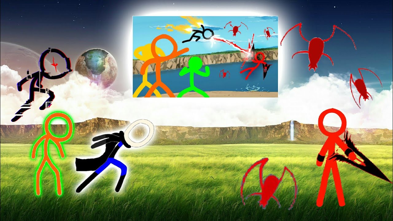 Stickman react to Animator vs Animation I, Part 5, (Unoriginal), Short-GCRV