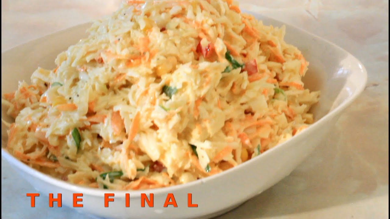 How Mummery Or Daddy Can Make Lovely Coleslaw At Home | Recipes By Chef Ricardo | Chef Ricardo Cooking