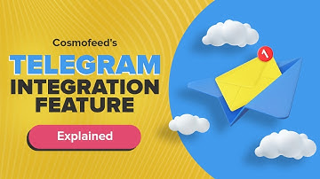 Collect Payment on Telegram with Cosmofeed | टेलीग्राम पर ही पेमेंट कलेक्ट कर लो 💵