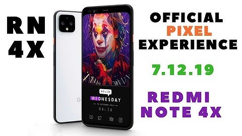 🔰Pixel Experience for Redmi Note 4x (MIDO)🔰 Amazingly Smooth🔰Best Stock Android Experience